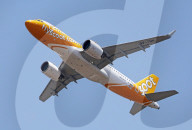 Second flight of Scoot Airbus A320-271N at Toulouse Airport