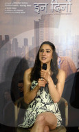 Bollywood Actress Sara Ali Khan  In Kolkata, India 