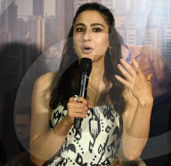 Bollywood Actress Sara Ali Khan  In Kolkata, India 