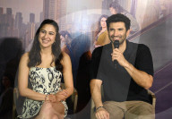 Bollywood Actress Sara Ali Khan And Bollywood Actor Aditya Roy Kapur In Kolkata, India