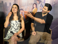 Bollywood Actress Sara Ali Khan And Bollywood Actor Aditya Roy Kapur In Kolkata, India