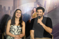 Bollywood Actress Sara Ali Khan And Bollywood Actor Aditya Roy Kapur In Kolkata, India