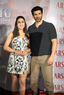Bollywood Actress Sara Ali Khan And Bollywood Actor Aditya Roy Kapur In Kolkata, India