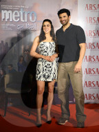 Bollywood Actress Sara Ali Khan And Bollywood Actor Aditya Roy Kapur In Kolkata, India