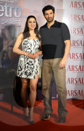 Bollywood Actress Sara Ali Khan And Bollywood Actor Aditya Roy Kapur In Kolkata, India
