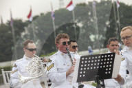 UK's Royal Marines Band Perform In Jakarta