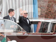 Venice, Bezos - Sanchez Wedding, day 4 Jeff Bezos leaves his hotel before the wedding ceremony