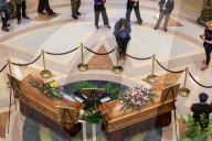 Hortmans Lie In State In Minnesota State Capitol Building