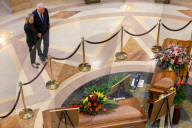 Hortmans Lie In State In Minnesota State Capitol Building