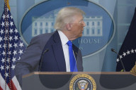 DC: President Trump hold a Iran, Supreme Court, Tariffs; etc press briefing