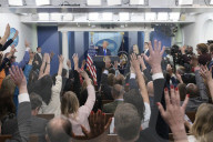 DC: President Trump hold a Iran, Supreme Court, Tariffs; etc press briefing