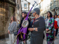 Corpus Christi Celebrated In Santiago De Compostela, Spain.