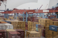 Container Terminal At Tanjung Priok Port