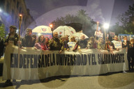 University March In Buenos Aires, Argentina