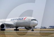 Air France Airbus A350-941 at Toulouse Airport