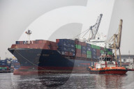 Container Terminal At Tanjung Priok Port