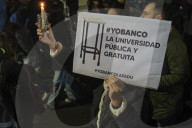 University March In Buenos Aires, Argentina