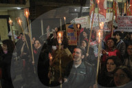 University March In Buenos Aires, Argentina