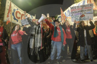University March In Buenos Aires, Argentina