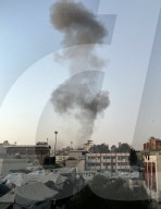 Israeli air strike on Gaza City