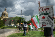 Edmonton Activists Call For Peace In Gaza And Iran