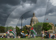 Edmonton Activists Call For Peace In Gaza And Iran