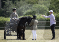 Sophie und Louise beim The Sandringham Festival of Carriage Driving, Tag 1 