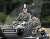 Sophie und Louise beim The Sandringham Festival of Carriage Driving, Tag 1 