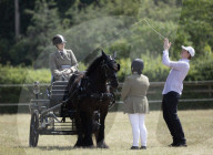 Sophie und Louise beim The Sandringham Festival of Carriage Driving, Tag 1 