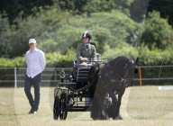 Sophie und Louise beim The Sandringham Festival of Carriage Driving, Tag 1 