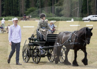 Sophie und Louise beim The Sandringham Festival of Carriage Driving, Tag 1 