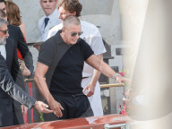 Venice, Bezos - Sanchez Wedding, day 4 guests leave the hotel to reach the wedding ceremony -