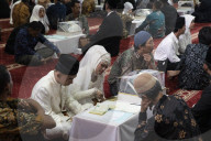 Mass Wedding In Indonesia