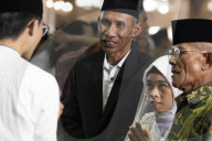 Mass Wedding In Indonesia
