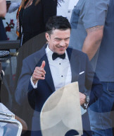 Orlando Bloom And Stefano Gabbana Leave Hotel For Jeff Bezos And Lauren Sanchez's Wedding Ceremony - 27 Jun 2025