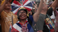Protest In Bangkok, Thailand.