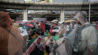 Protest In Bangkok, Thailand.