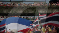 Protest In Bangkok, Thailand.