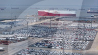 World Largest Loading Capacity Car Roll-on/roll-off Ship