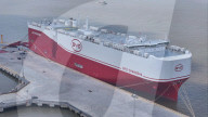 World Largest Loading Capacity Car Roll-on/roll-off Ship