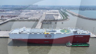 World Largest Loading Capacity Car Roll-on/roll-off Ship