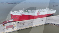 World Largest Loading Capacity Car Roll-on/roll-off Ship