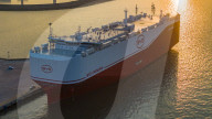 World Largest Loading Capacity Car Roll-on/roll-off Ship