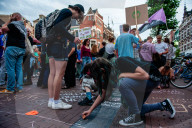 Protest Against Intimidation On The Streets In Nijmegen, Netherlands.