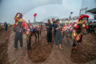 Traditional Horse Performance In Sumedang, Indonesia