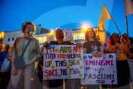 Protest Against Intimidation On The Streets In Nijmegen, Netherlands.