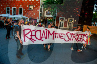 Protest Against Intimidation On The Streets In Nijmegen, Netherlands.