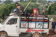 Traditional Horse Performance In Sumedang, Indonesia