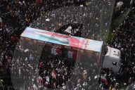 State Funeral Held In Tehran For Military Commanders Killed By Israel