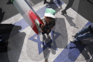 State Funeral Held In Tehran For Military Commanders Killed By Israel
